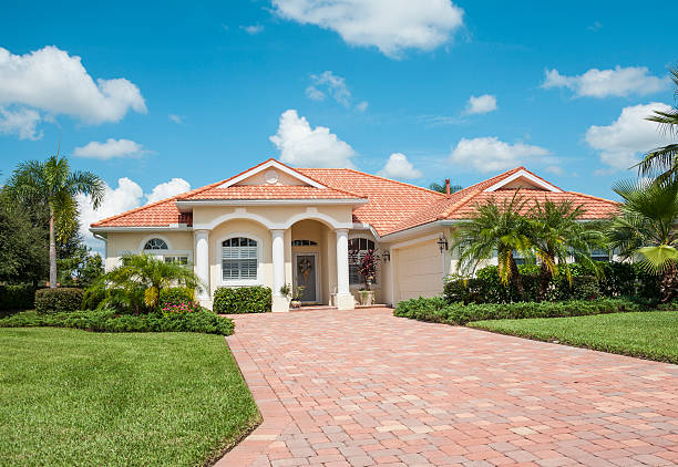 Residential Paver Driveway in Cleveland, FL